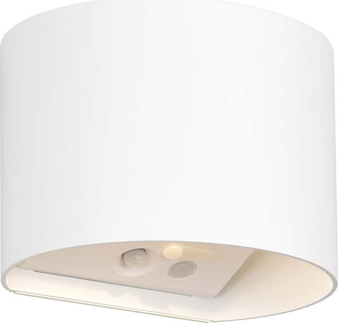 LED nástěnné venkovní svítidlo se senzorem pohybu na USB (výška 10 cm) Genie – Reality Reality