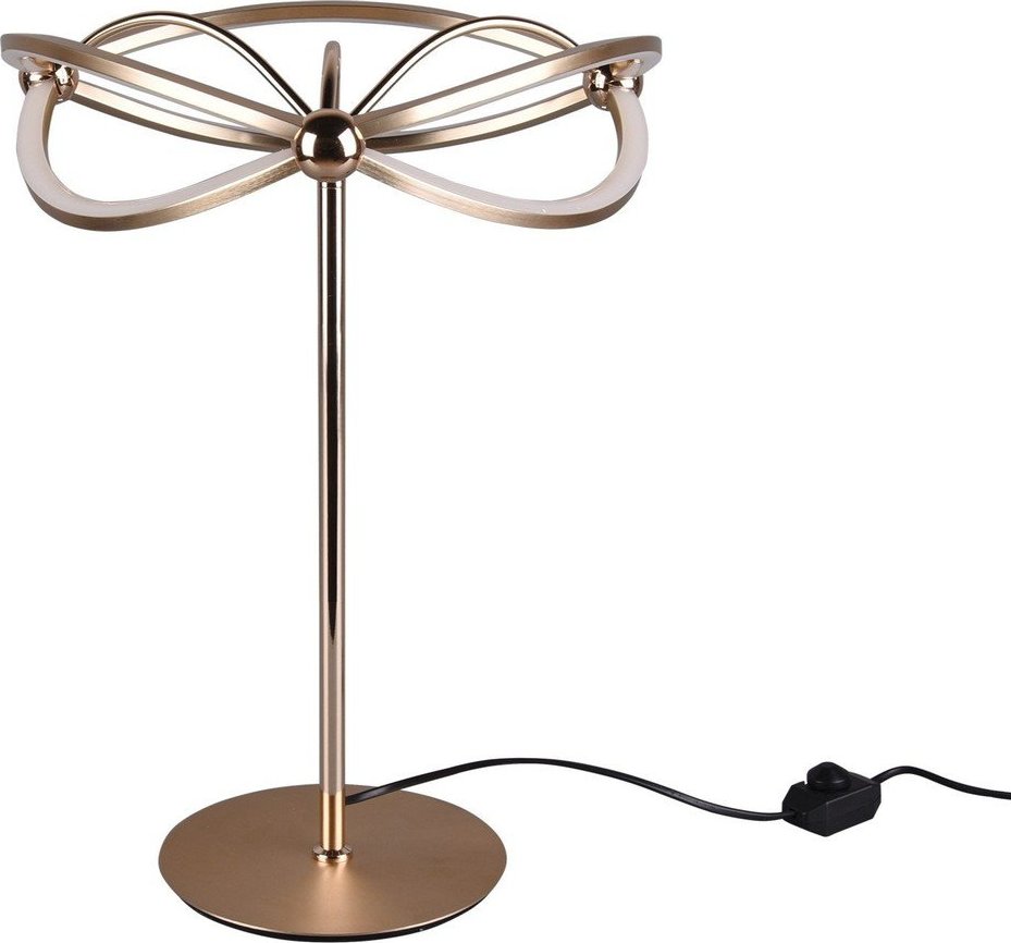 LED stmívatelná stolní lampa v mosazné barvě (výška 50 cm) Charivari – Trio TRIO