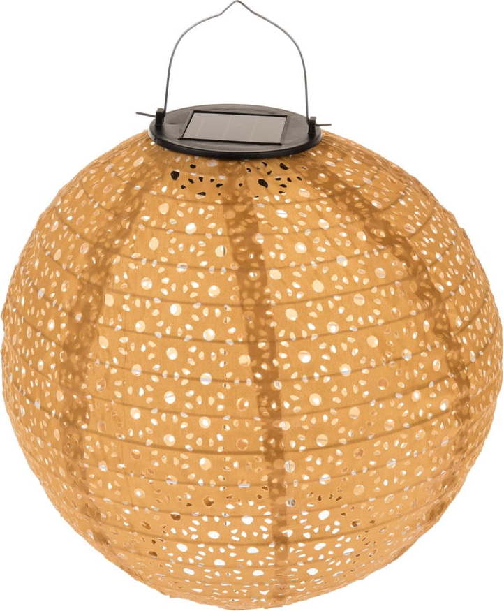 LED závěsné solární venkovní svítidlo ø 25 cm Luce – Dakls Dakls