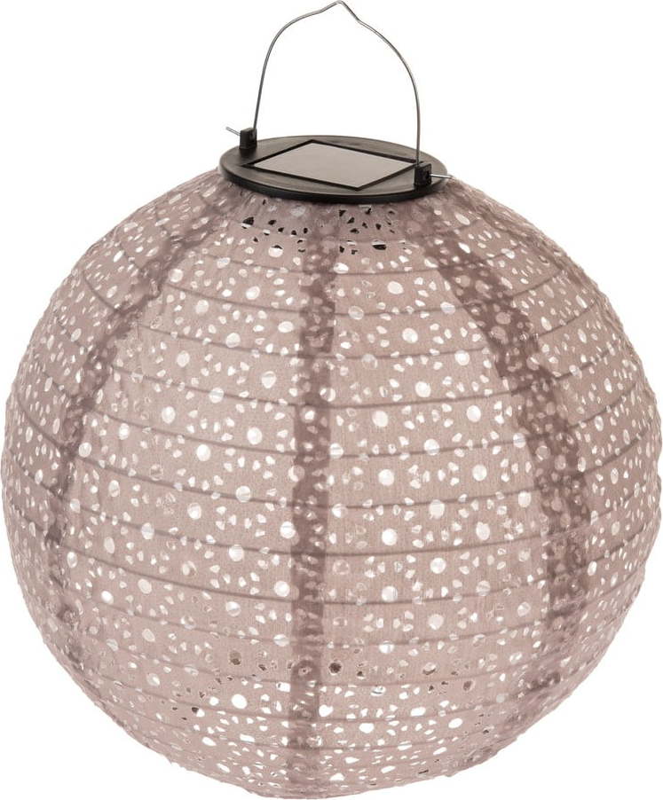 LED závěsné solární venkovní svítidlo ø 25 cm Luce – Dakls Dakls