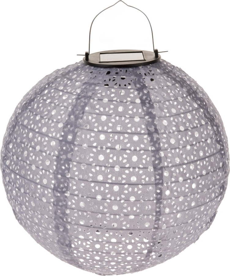 LED závěsné solární venkovní svítidlo ø 25 cm Luce – Dakls Dakls