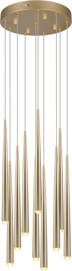 LED závěsné svítidlo ve zlaté barvě ø 30 cm Cala – Trio Select Trio Select