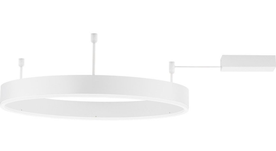 Matně bílé hliníkové LED stmívatelné stropní svítidlo Motif – Nova Luce Nova Luce