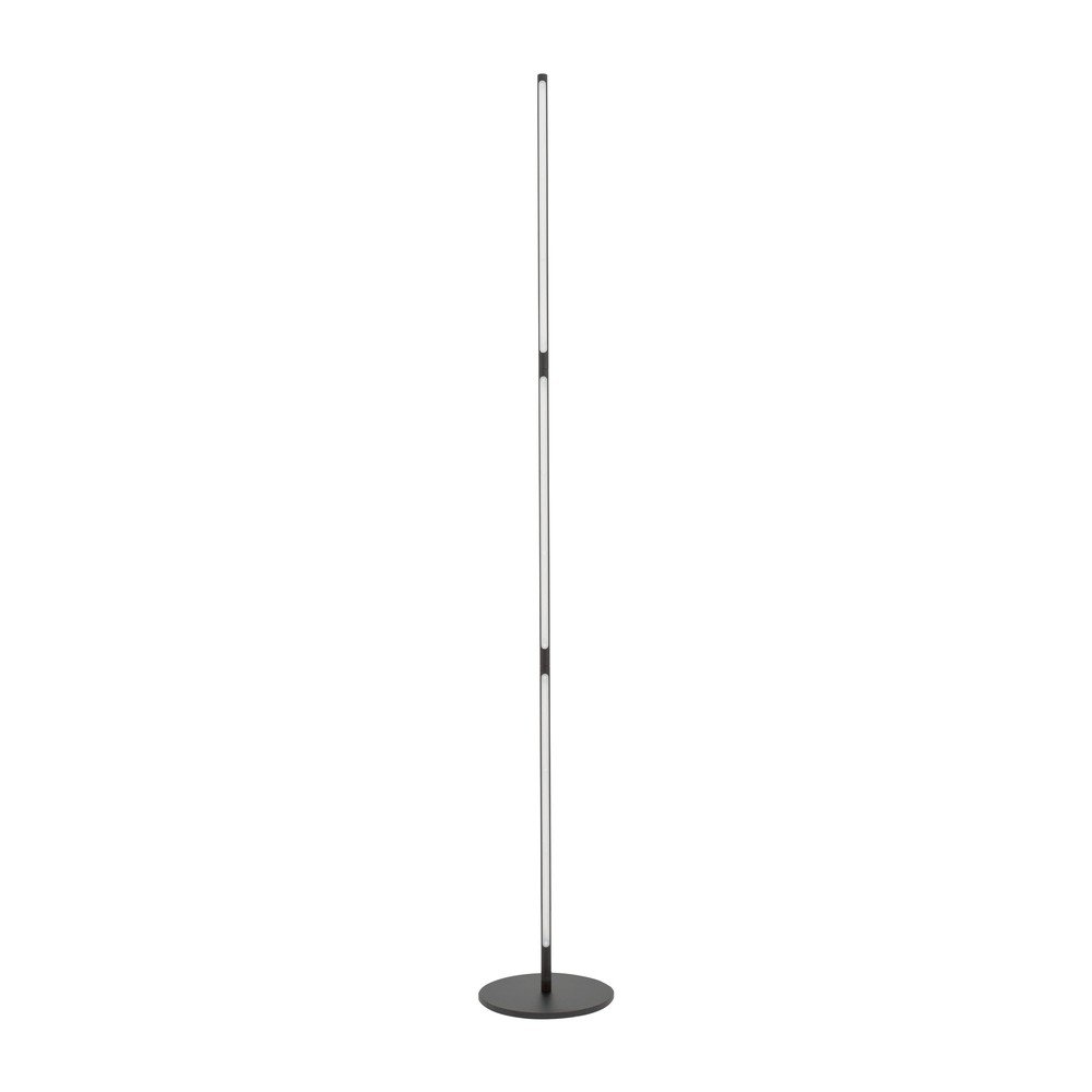 Matně černá kovová LED stojací lampa s ohybatelnou konstrukcí (výška 171 cm) Handy – Nova Luce Nova Luce