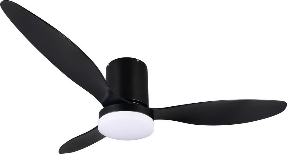 Matně černé LED stropní svítidlo ø 132 cm Göteborg – Reality Reality