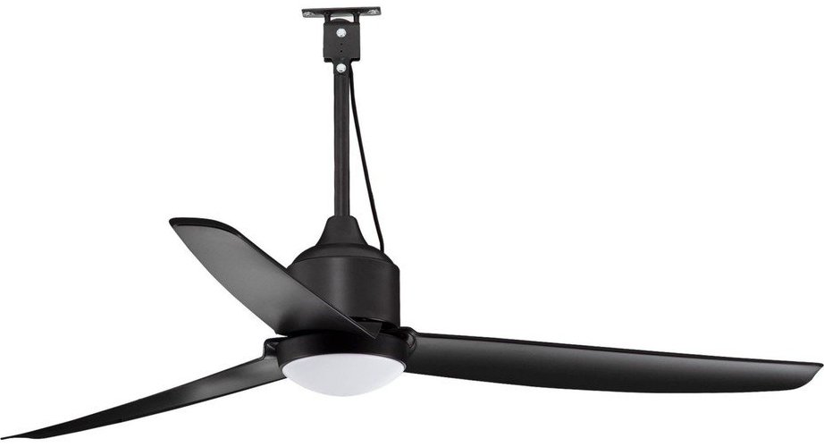 Matně černé kovové LED stmívatelné stropní svítidlo Blowy – Nova Luce Nova Luce