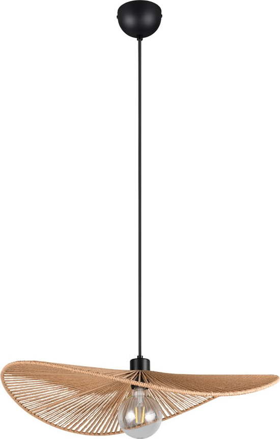 Matně černé závěsné svítidlo ø 58 cm Laurine – Reality Reality