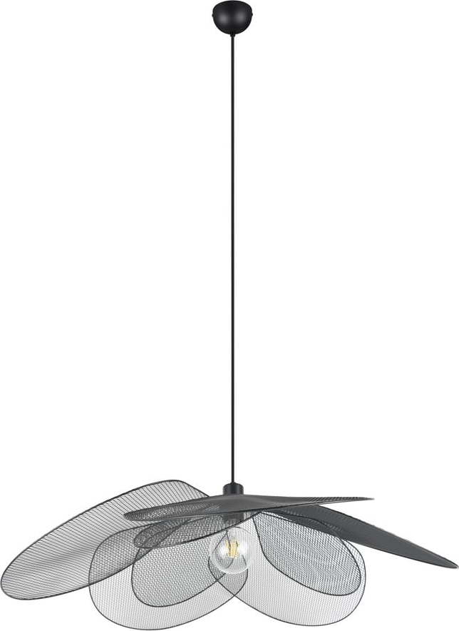 Matně černé závěsné svítidlo ø 87 cm Fleure – Reality Reality