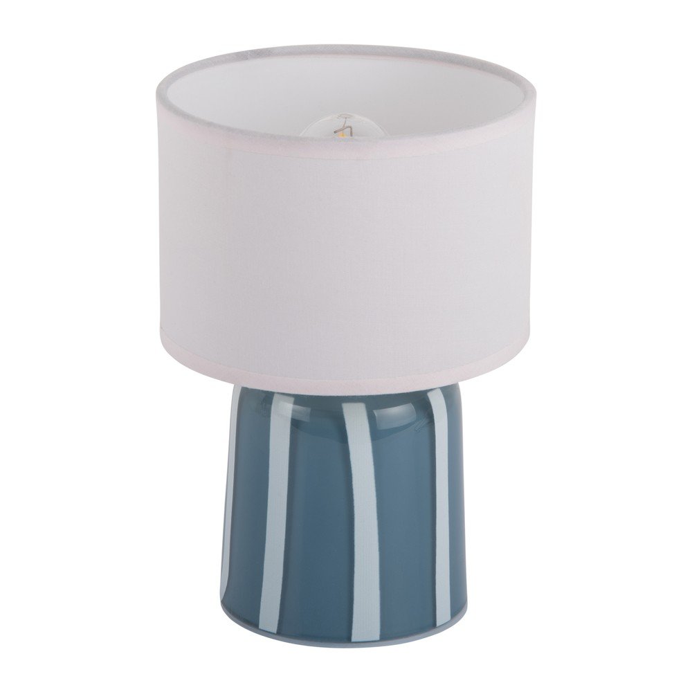 Modrá kovová LED stolní lampa (výška 20 cm) Verano LED – Leitmotiv Leitmotiv