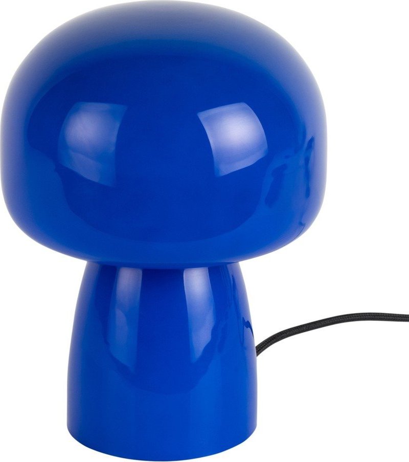 Modrá stolní lampa (výška 20 cm) Fervor – Leitmotiv Leitmotiv