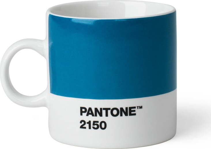 Modrý porcelánový šálek na espresso 120 ml Blue 2150 – Pantone Pantone