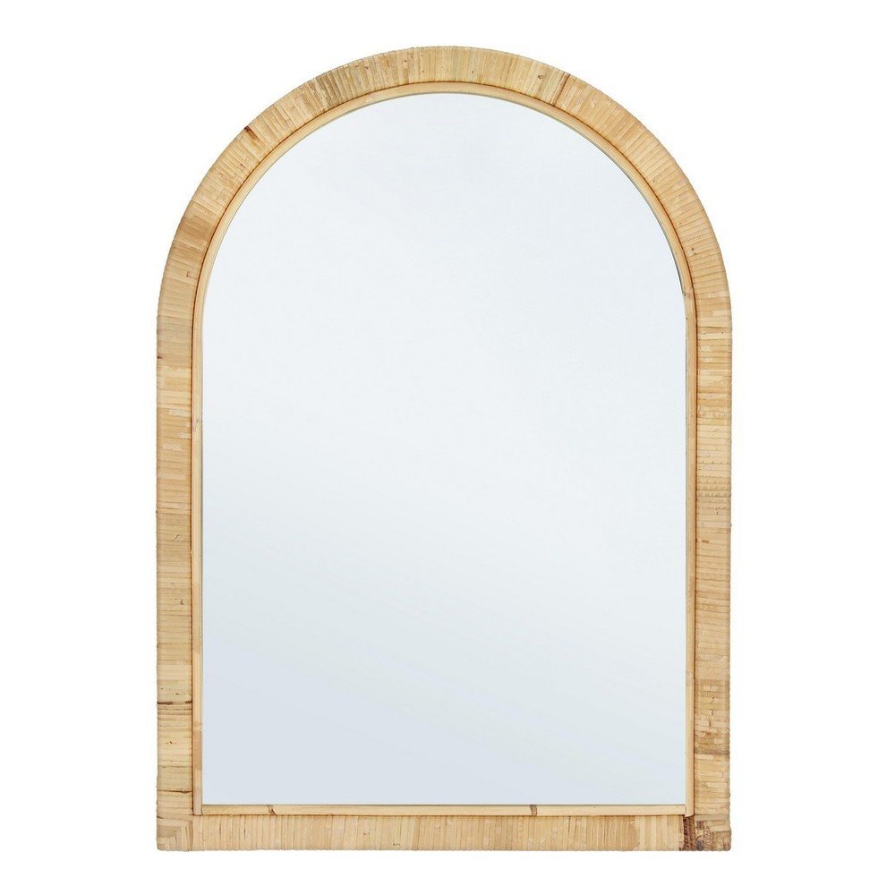 Nástěnné zrcadlo s ratanovým rámem 50x70 cm Hakima – Bizzotto Bizzotto