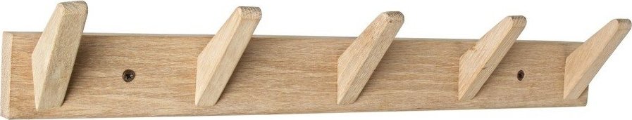 Nástěnný věšák z dubového dřeva ve světle přírodní barvě 57 cm Daiki – Yes Everyday Yes Everyday