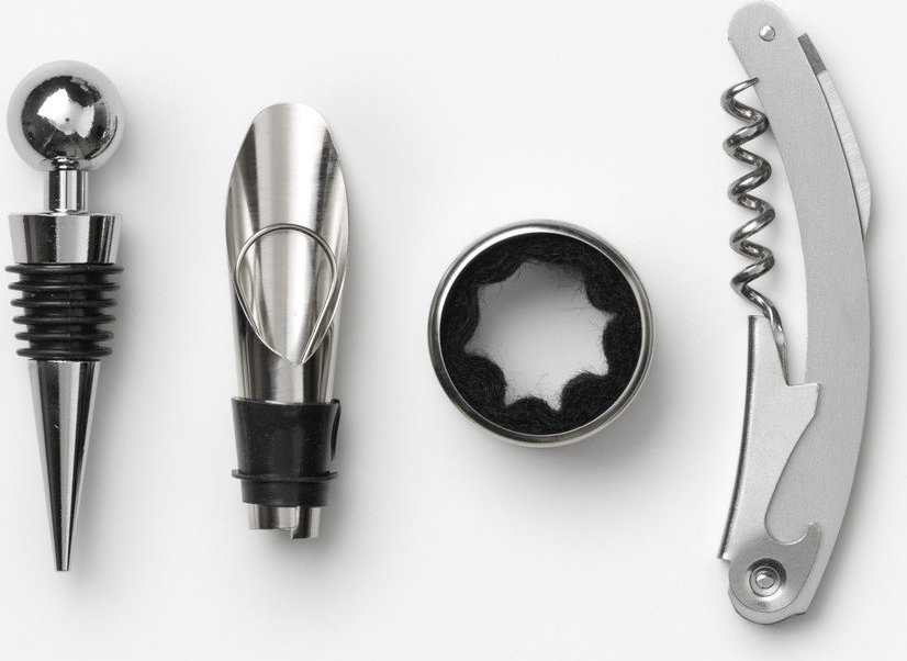 Nerezové příslušenství k vínu The Essentials Wine Tools – Printworks Printworks