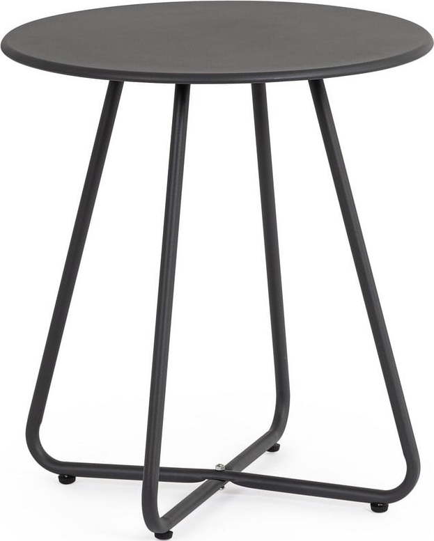 Ocelový kulatý zahradní stolek ø 45 cm Jable – Bizzotto Bizzotto