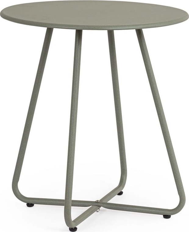 Ocelový kulatý zahradní stolek ø 45 cm Jable – Bizzotto Bizzotto