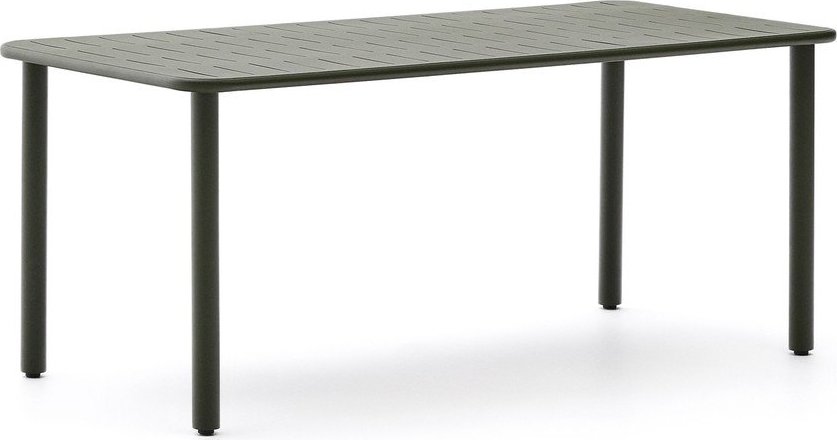 Ocelový zahradní jídelní stůl 90x180 cm Brai – Kave Home Kave Home