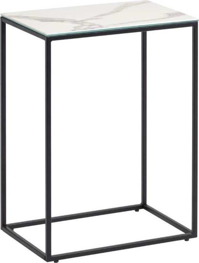 Odkládací stolek s keramickou deskou 30x45 cm Rewena – Kave Home Kave Home