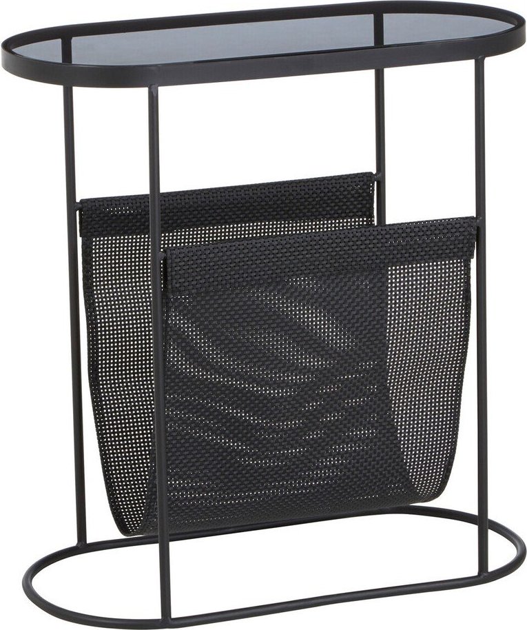 Odkládací stolek se skleněnou deskou 25x54 cm Trento – Premier Housewares Premier Housewares