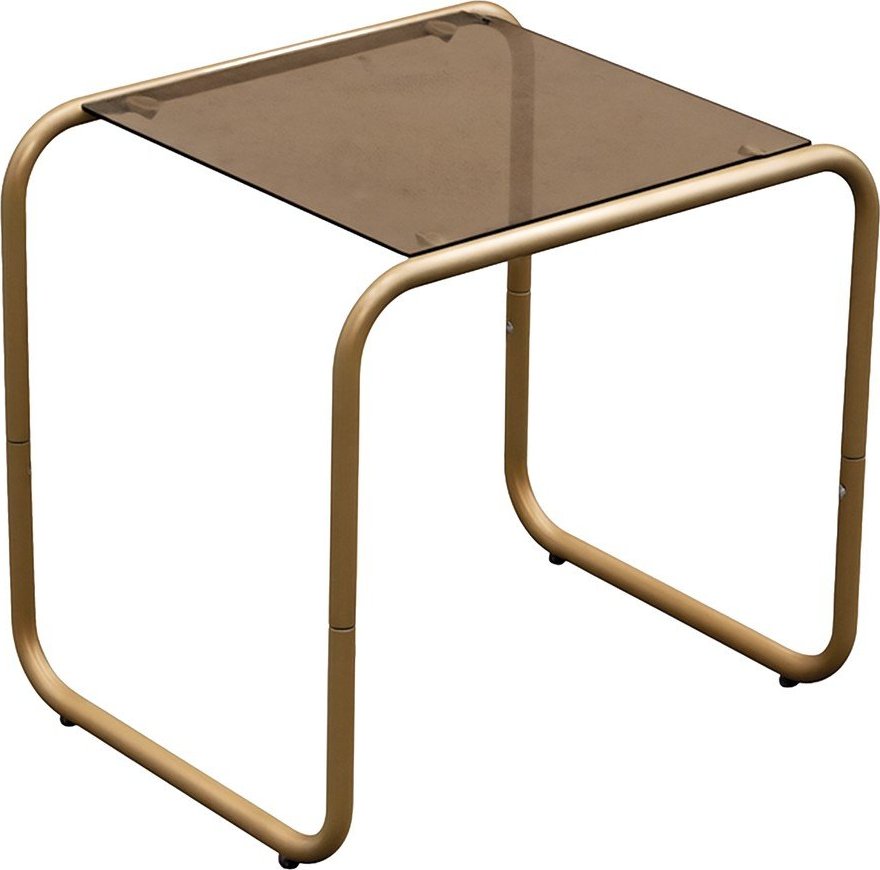 Odkládací stolek se skleněnou deskou 40x50 cm Ventana – Leitmotiv Leitmotiv