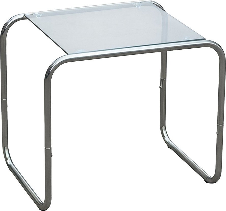 Odkládací stolek se skleněnou deskou 40x50 cm Ventana – Leitmotiv Leitmotiv