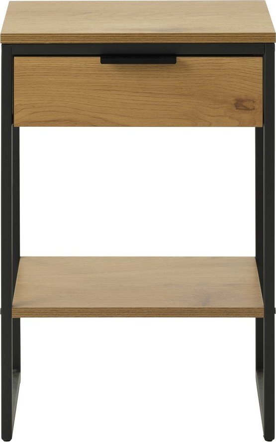 Odkládací stolek v dekoru dubu 30x40 cm Cesura – Unique Furniture Unique Furniture