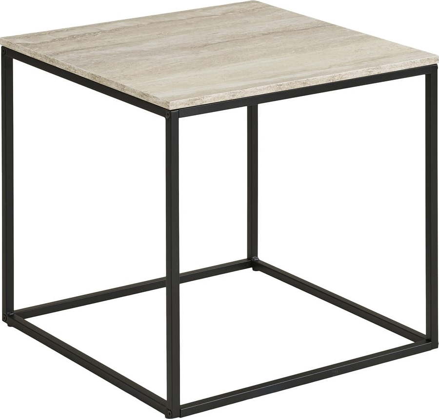 Odkládací stolek v dekoru kamene 45x45 cm Vita – House Nordic House Nordic