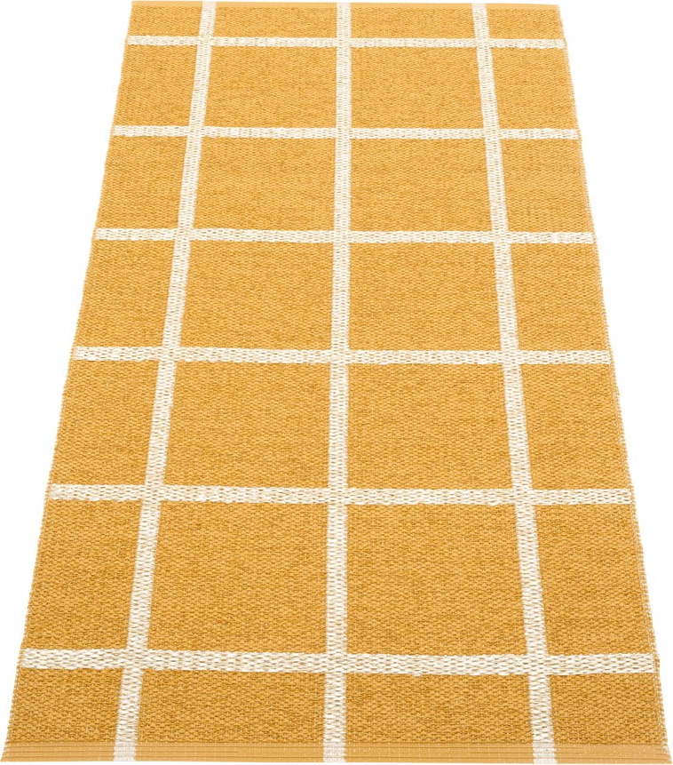 Okrově žlutý vnitřní a venkovní běhoun 70x150 cm Ada Ochre – Pappelina Pappelina