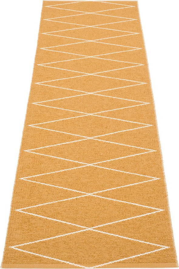Okrově žlutý vnitřní a venkovní běhoun 70x240 cm Max Ochre – Pappelina Pappelina