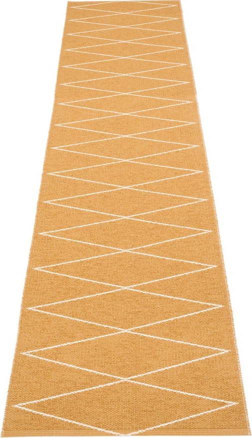Okrově žlutý vnitřní a venkovní běhoun 70x320 cm Max Ochre – Pappelina Pappelina