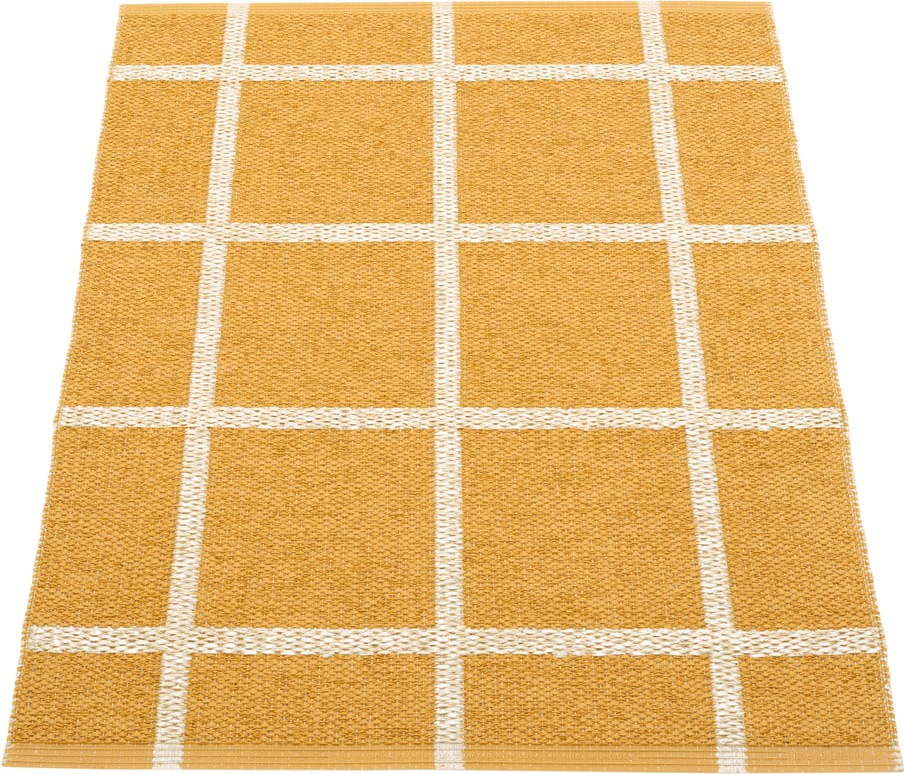 Okrově žlutý vnitřní a venkovní koberec 70x100 cm Ada Ochre – Pappelina Pappelina