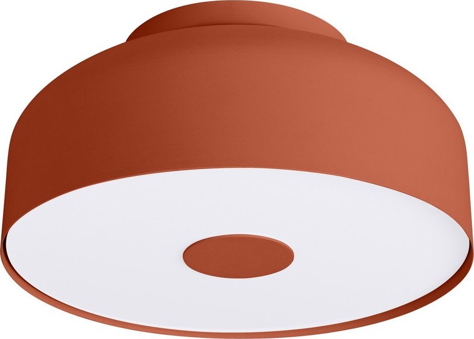 Oranžové kovové stropní svítidlo ø 30 cm Blacko – Sollux Sollux
