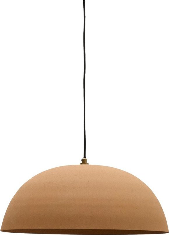Oranžové kovové závěsné svítidlo ø 46 cm Nibla – Kave Home Kave Home