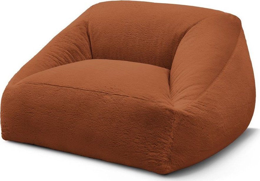 Oranžové křeslo z umělé kožešiny Lilibet – Bobochic Paris Bobochic Paris