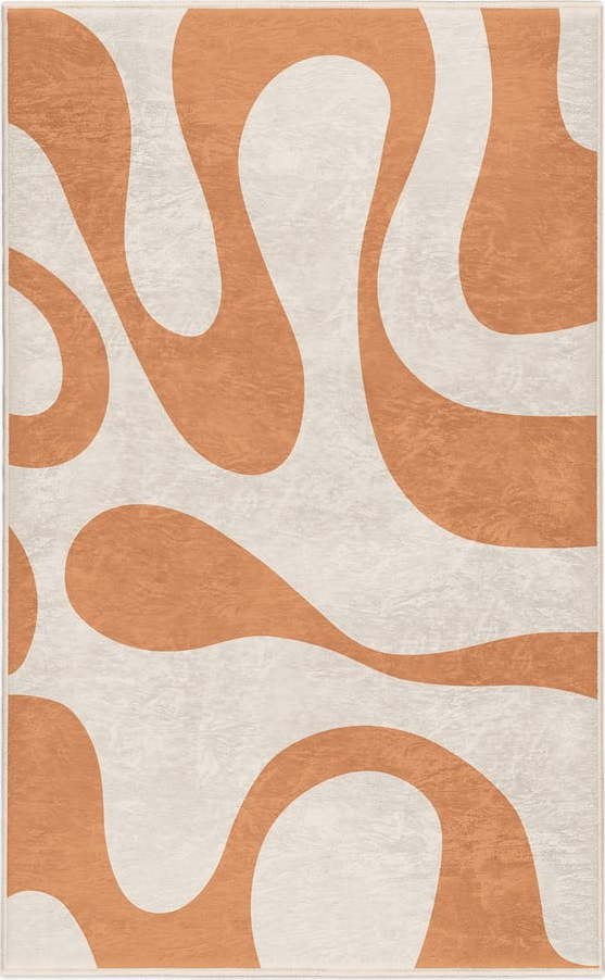 Oranžový pratelný koberec 160x230 cm Caramel Latte – Mila Home Mila Home
