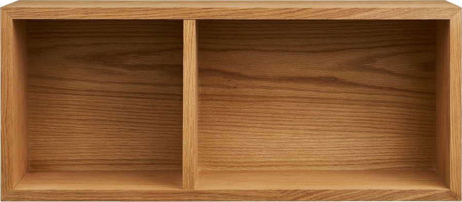 Patrová police v dekoru dubu v přírodní barvě 71 cm Oshawa – House Nordic House Nordic