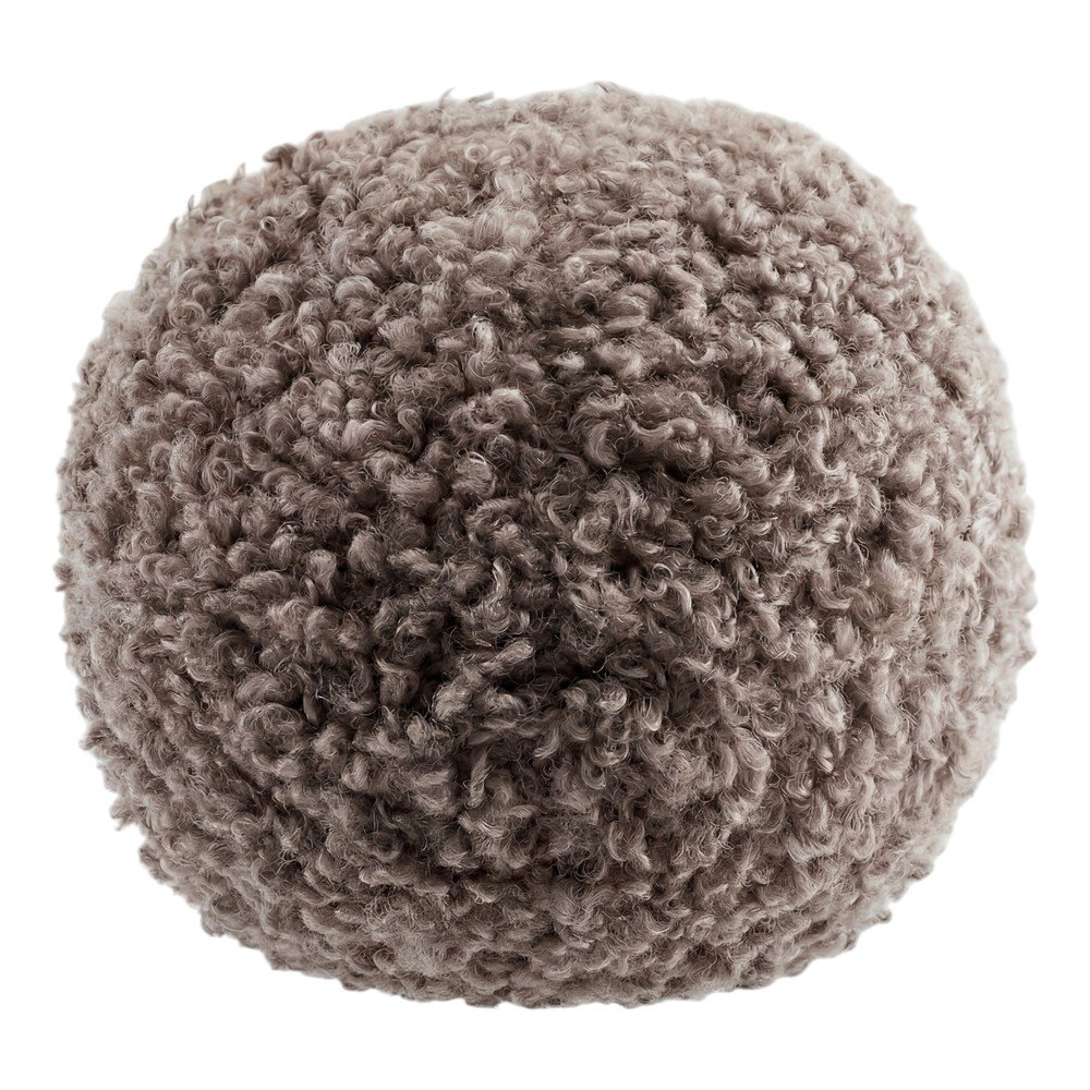 Plyšový dekorační polštář ø 26 cm Teddy – Blomus Blomus