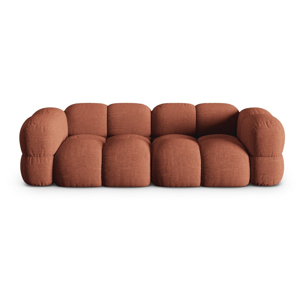 Pohovka v cihlové barvě 250 cm Loretto – Cosmopolitan Design Cosmopolitan design