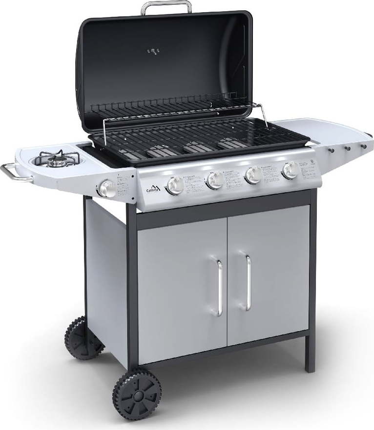 Pojízdný plynový zahradní grill Cattara Master Chef Flame Tamer Cattara