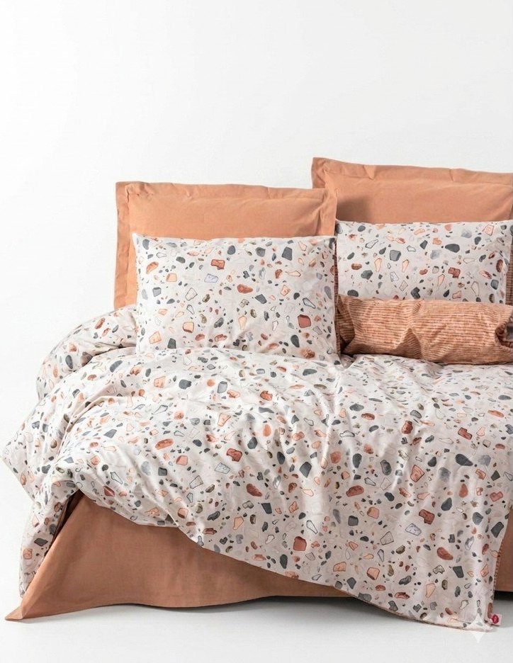 Povlečení na jednolůžko z bavlny Renforcé 140x200 cm Earth-Inspired Calm – Mila Home Luxury Mila Home Luxury