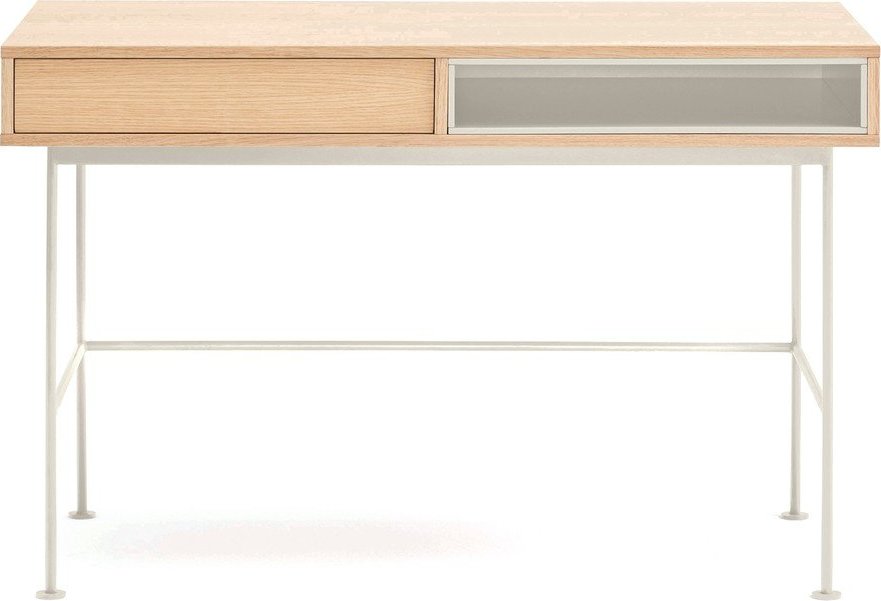 Pracovní stůl s deskou v dubovém dekoru 60x120 cm Yoko – Teulat Teulat