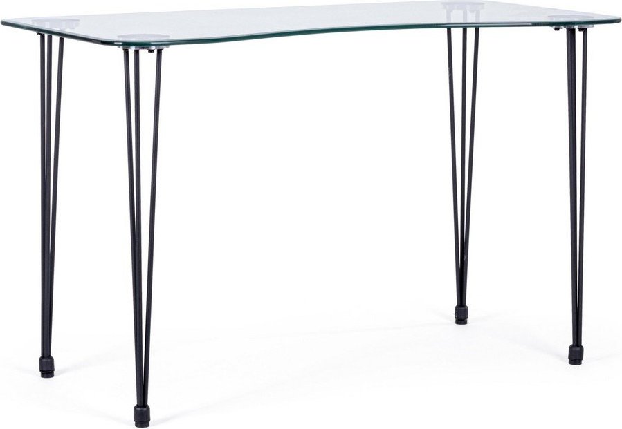 Pracovní stůl se skleněnou deskou 60x120 cm Rondo – Bizzotto Bizzotto