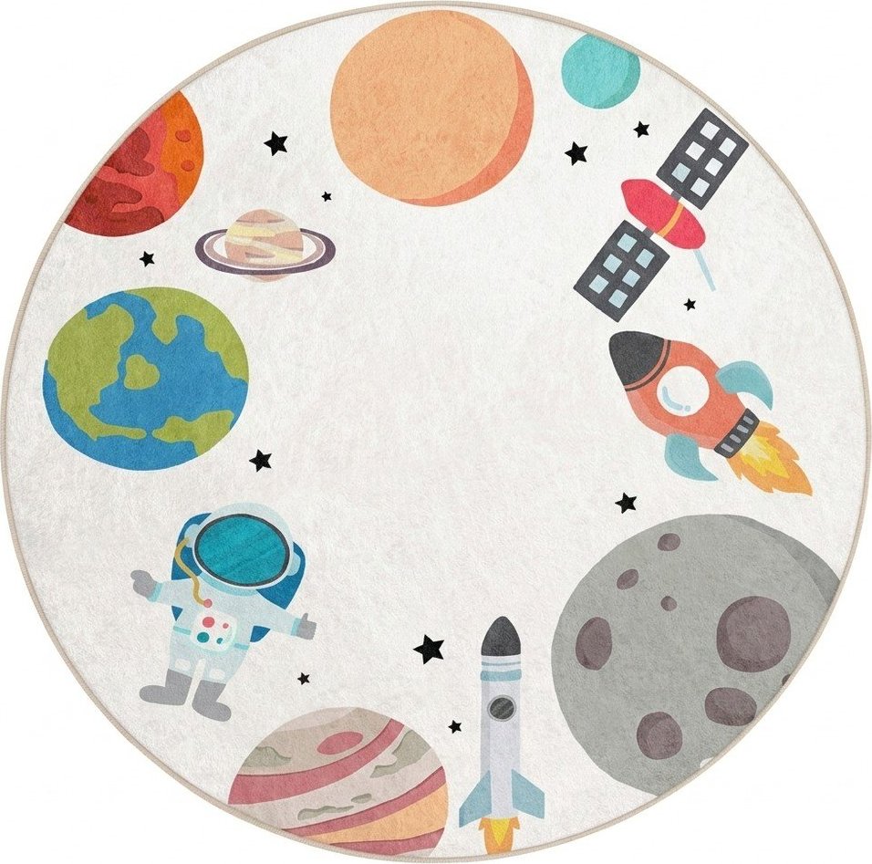 Pratelný dětský hrací koberec ø120 cm Space Trip – Mila Home Mila Home