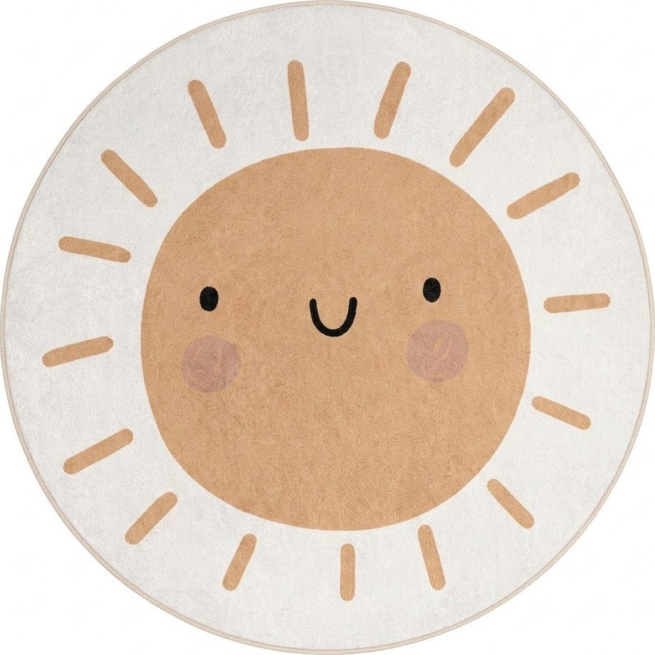Pratelný dětský koberec ø100 cm Sunny World – Mila Home Mila Home