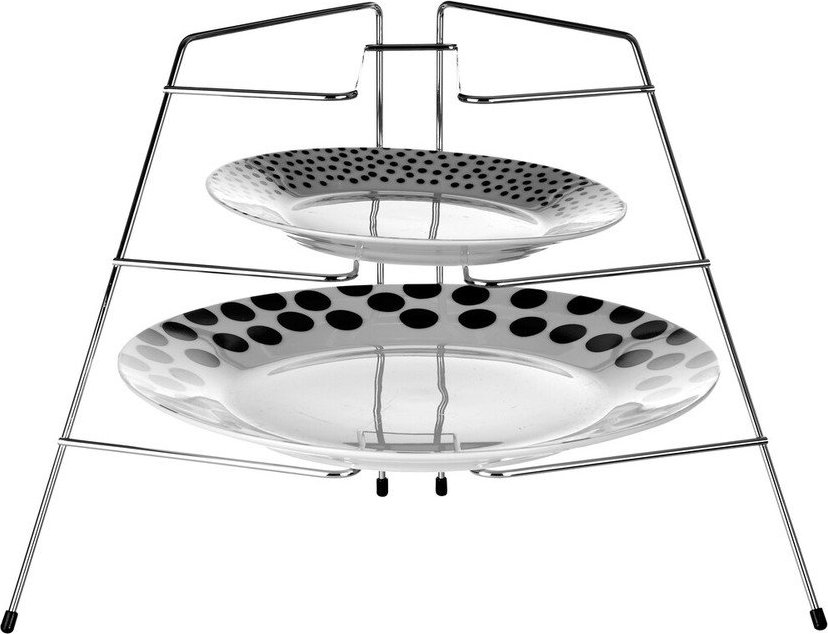 Přídavná polička z nerezové oceli ve stříbrné barvě 37x25 cm Jasper – Premier Housewares Premier Housewares