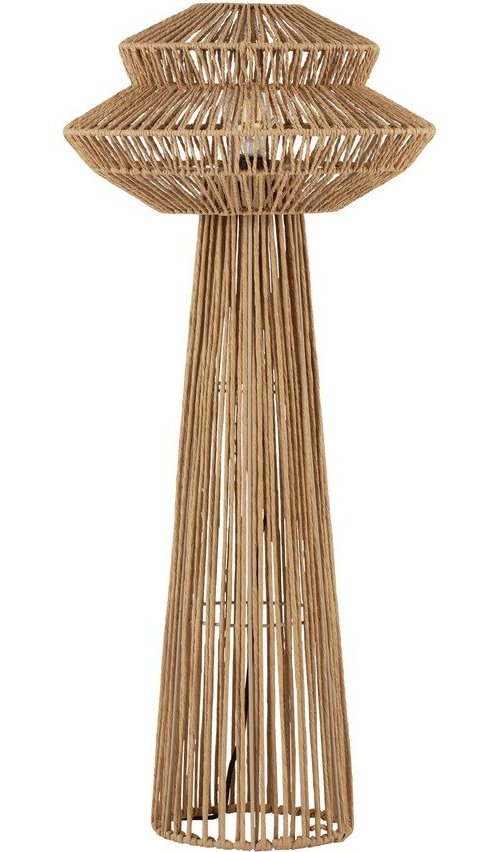 Provazová stojací lampa v přírodní barvě (výška 90