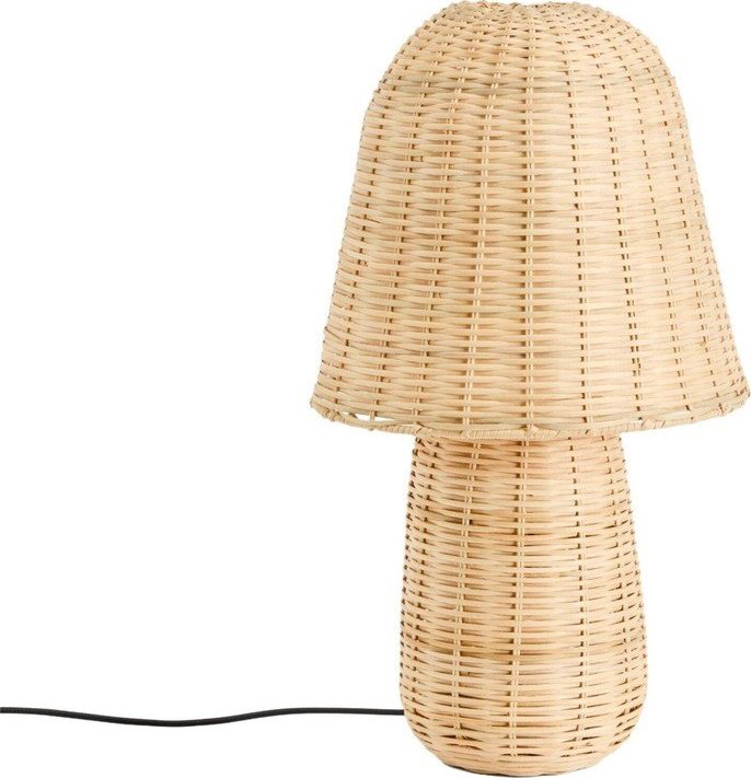 Ratanová stolní lampa v přírodní barvě (výška 65 cm) Neuda – Kave Home Kave Home
