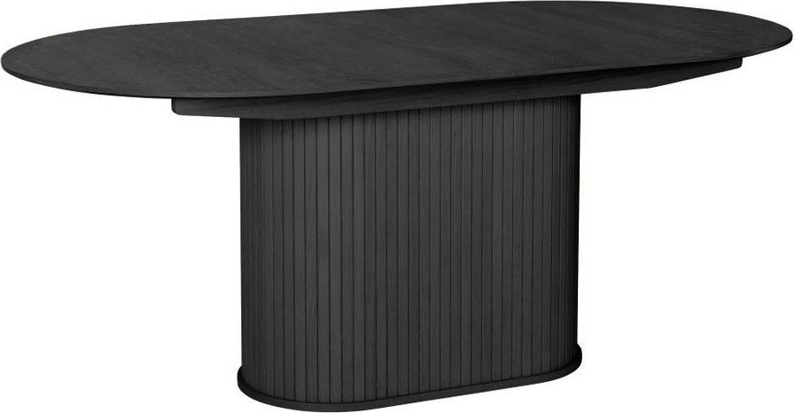 Rozkládací jídelní stůl s přídavnou deskou v dekoru dubu 95x180 cm Nola – Unique Furniture Unique Furniture