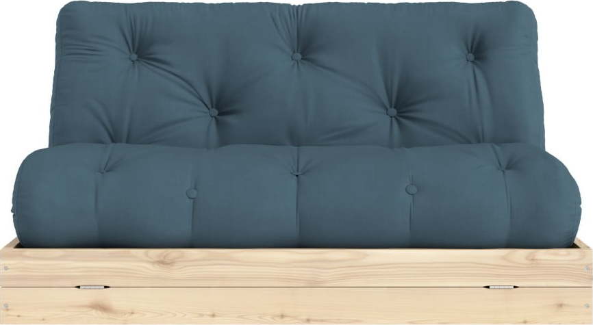 Rozkládací pohovka v petrolejové barvě 145 cm Flip – Karup Design Karup