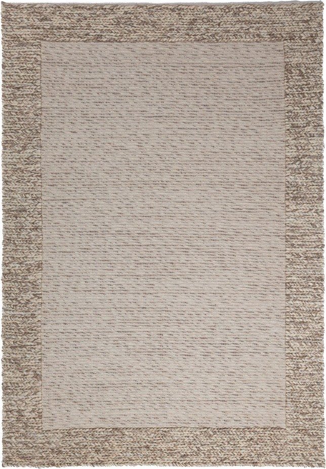 Ručně tkaný koberec s příměsí vlny v přírodní barvě 200x290 cm Rue – Flair Rugs Flair Rugs